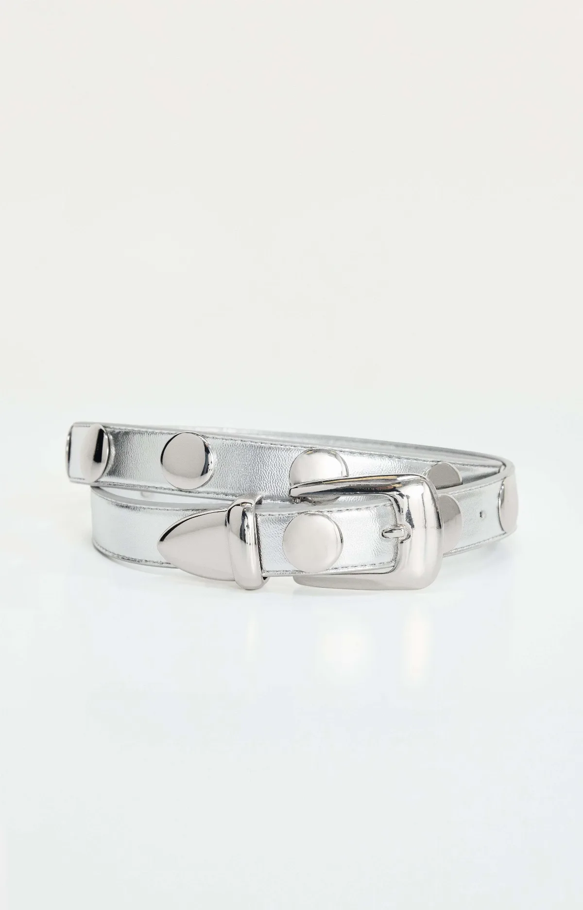 Classic Studded Silver Belt - by Khloé Kardashian by GOOD AMERICAN