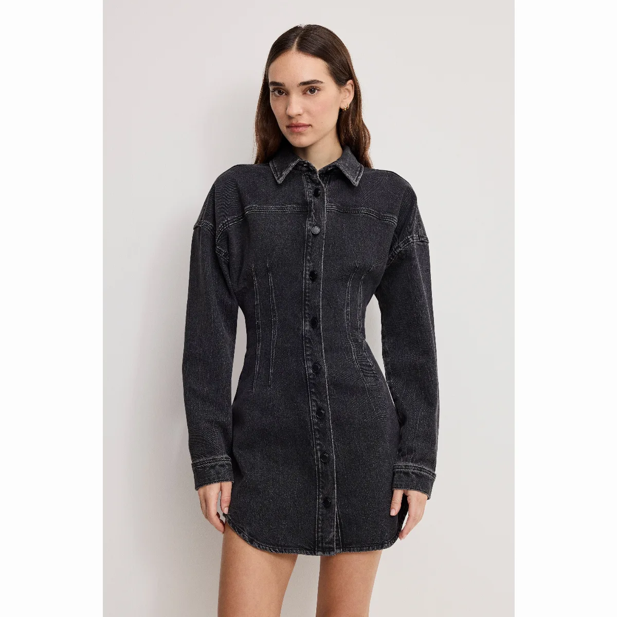 Shaped Denim Dress by Khloé Kardashian