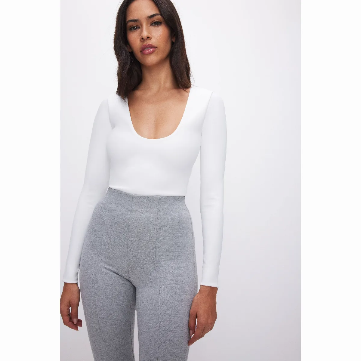 Sculpting Scoop Neck Bodysuit by Khloé Kardashian by GOOD AMERICAN