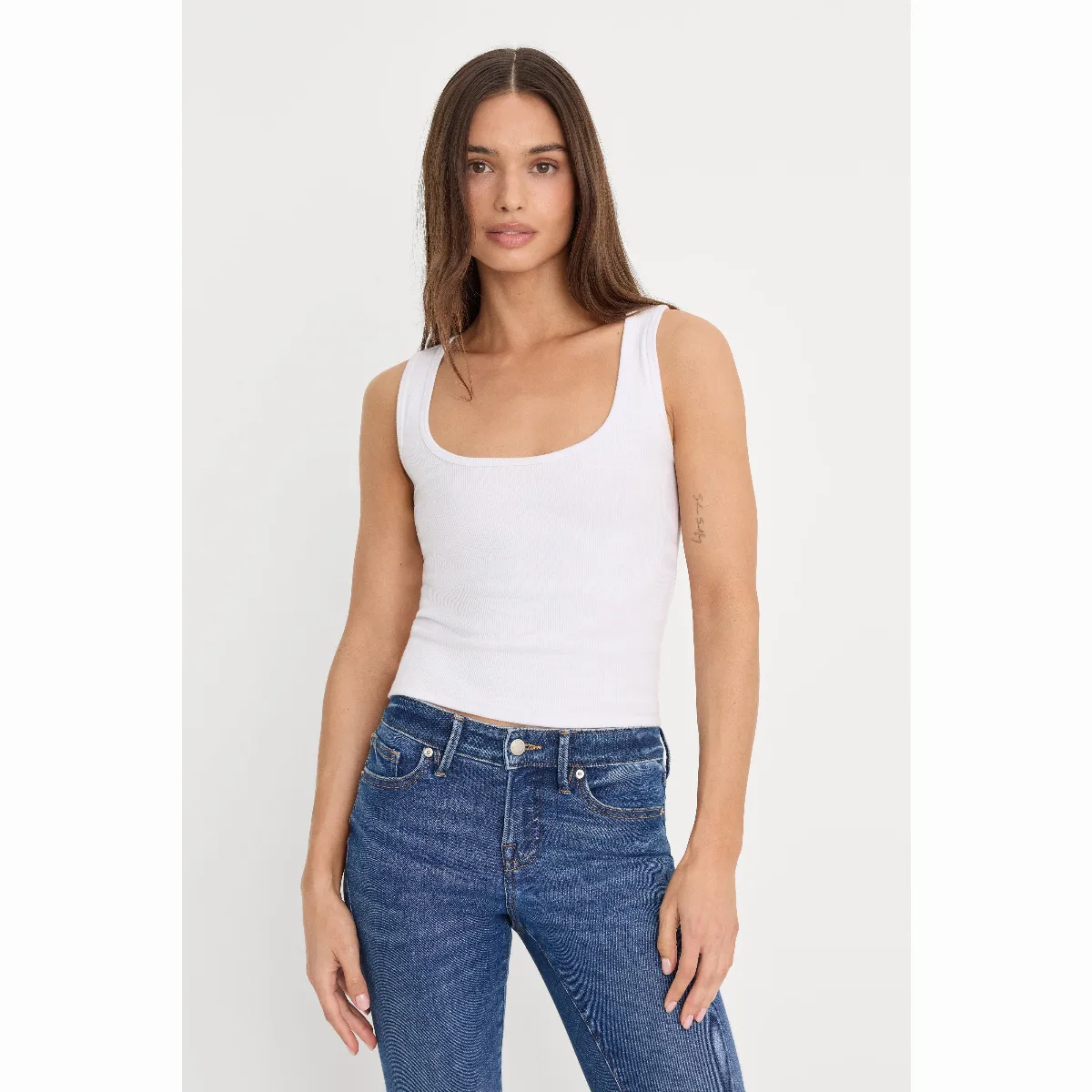 Micro Rib Tank Top by Khlo Kardashian