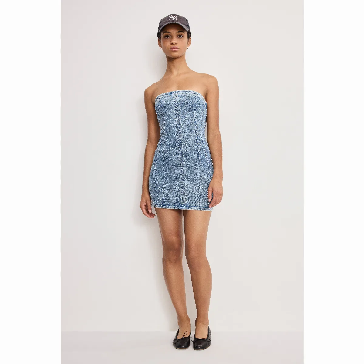 Crystal Strapless Mini Dress by Khloé Kardashian by GOOD AMERICAN