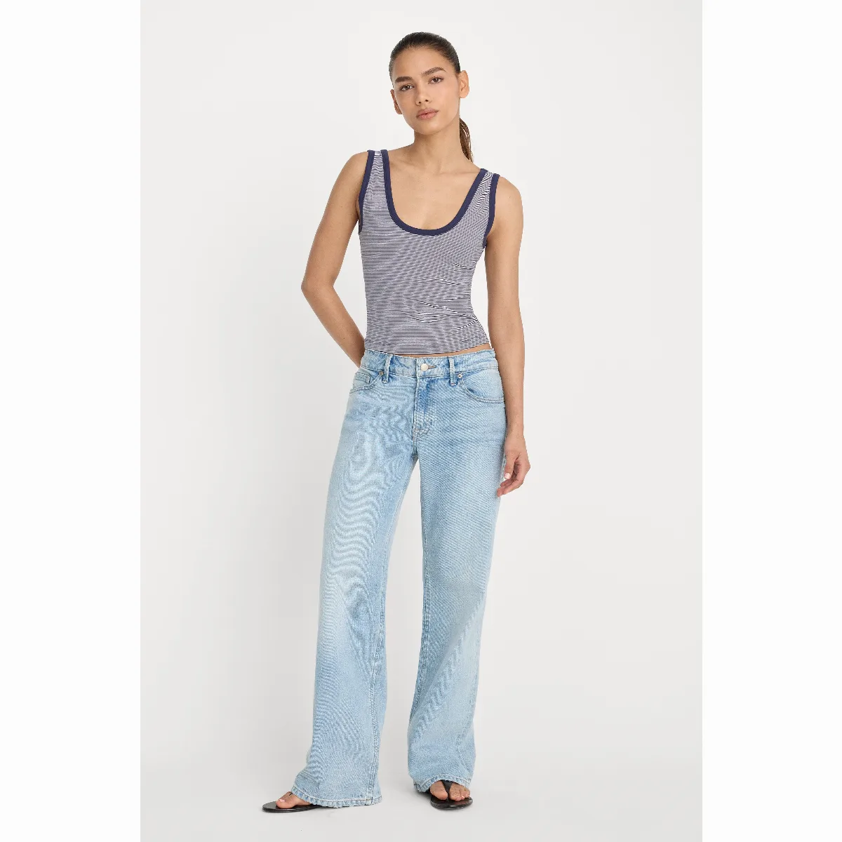 Vintage Low Loose Baggy Jeans by Khloé Kardashian by GOOD AMERICAN