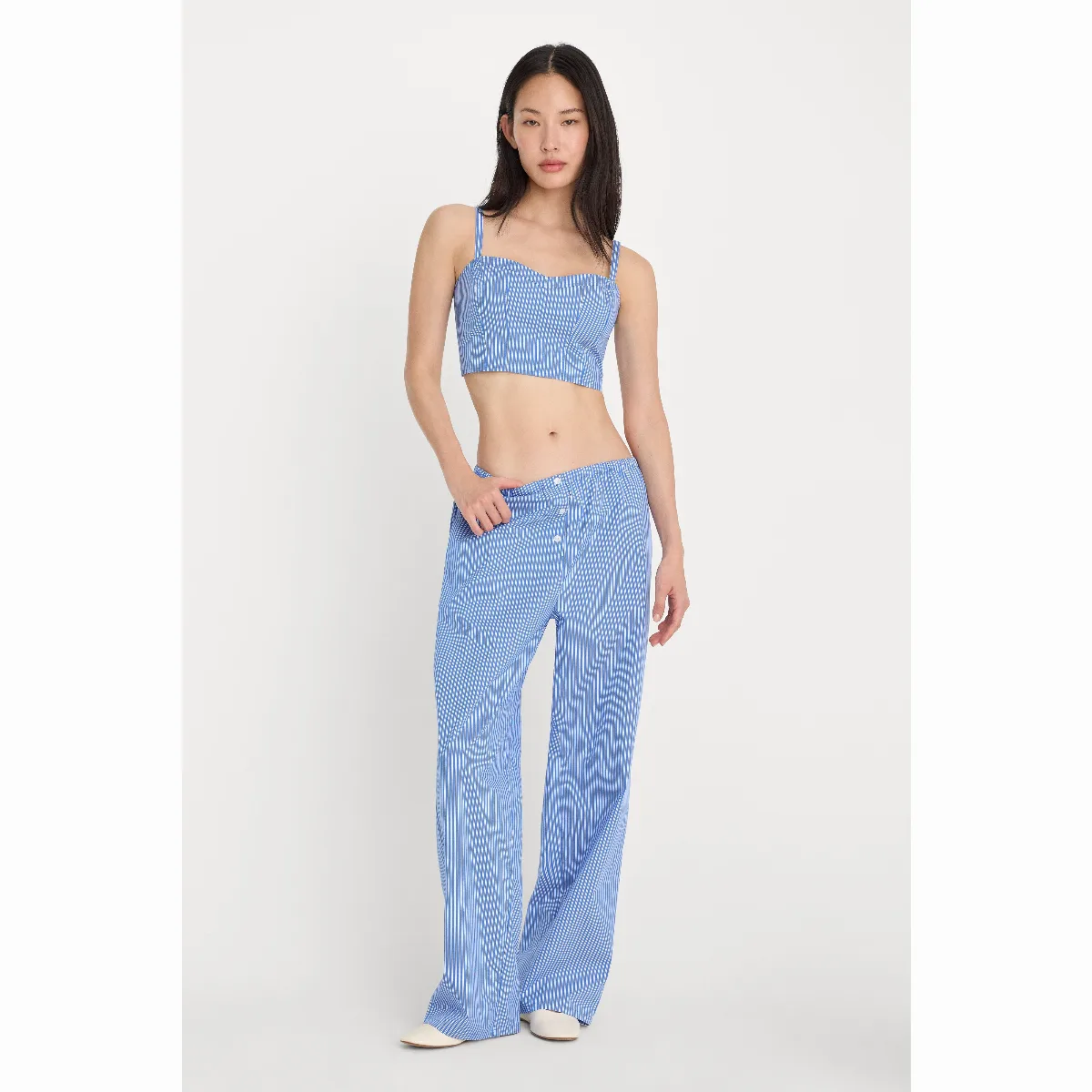Poplin Pull on Pants by Khloé Kardashian