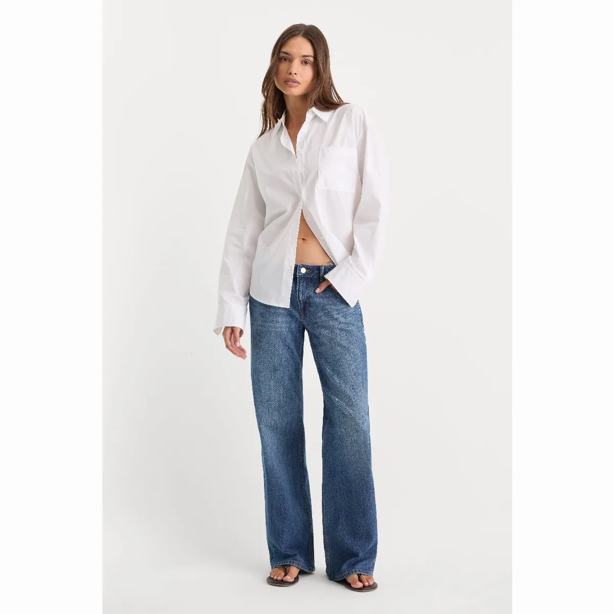 Vintage Low Loose Baggy Jeans by Khloé Kardashian by GOOD AMERICAN