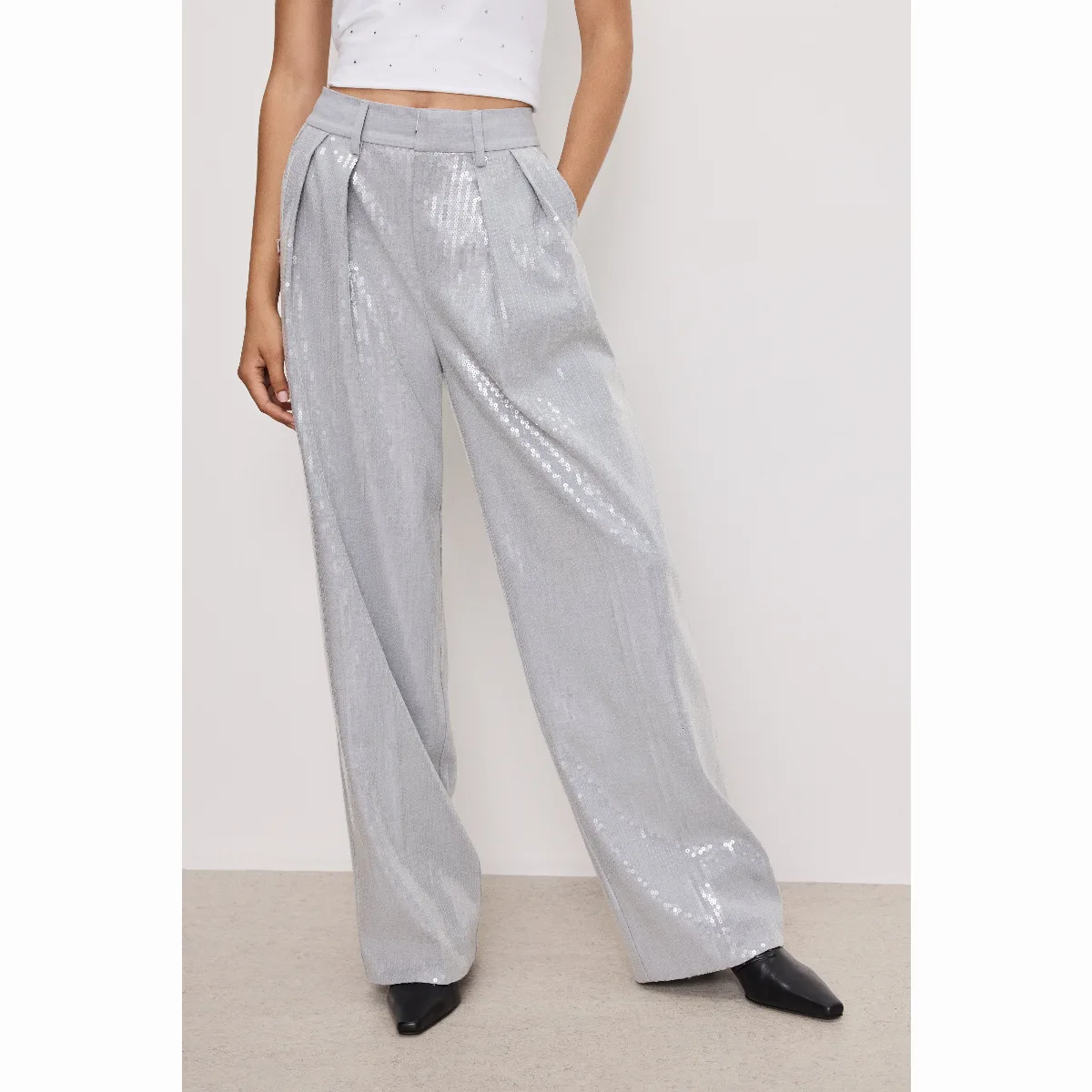 Good 90s Sequin Trousers by Khlo Kardashian by GOOD AMERICAN