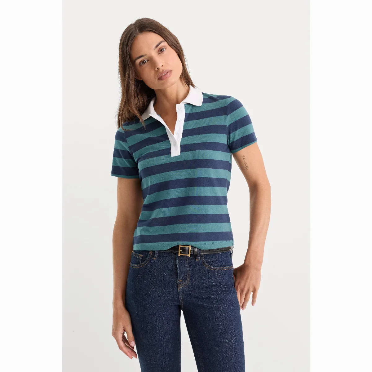 The Easy Polo by Khloé Kardashian by GOOD AMERICAN