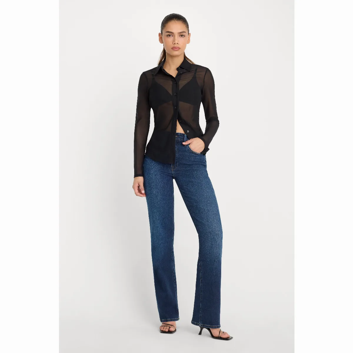 Good True Straight Jeans by Khlo Kardashian by GOOD AMERICAN