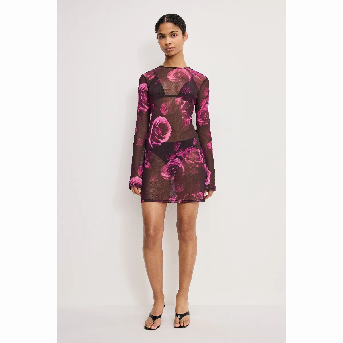 Mesh Mini Dress by Khloé Kardashian by GOOD AMERICAN
