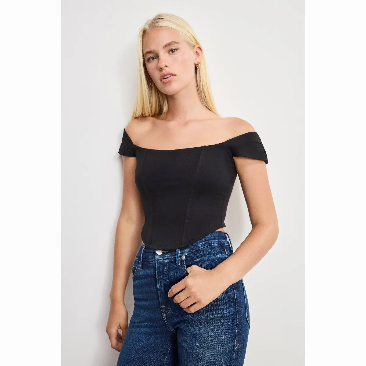 Dolly Super Stretch Corset Top by Khloé Kardashian by GOOD AMERICAN