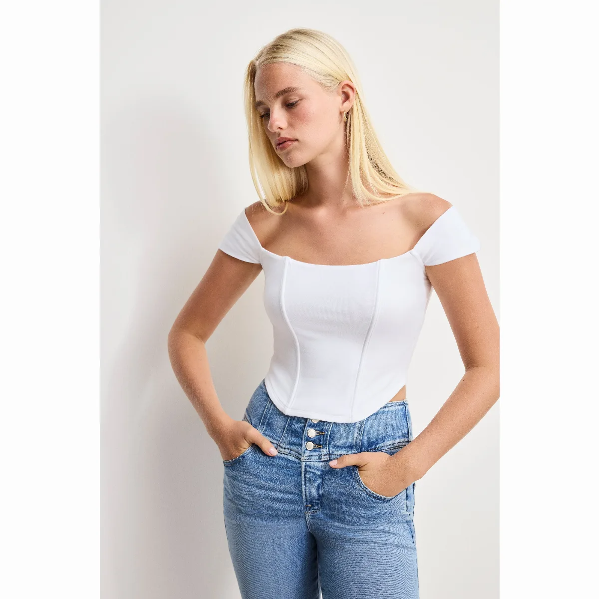 Dolly Super Stretch Corset Top by Khloé Kardashian