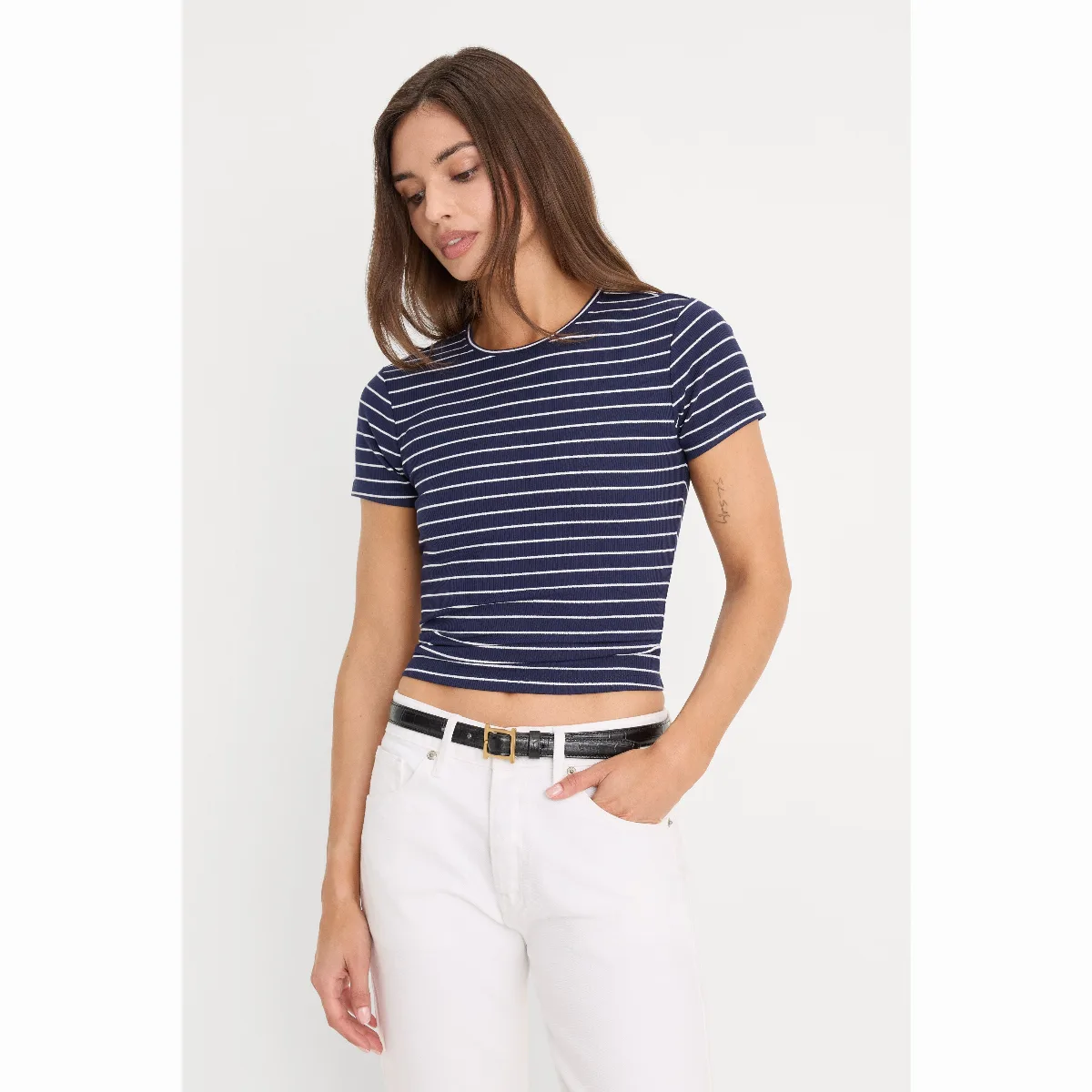 The Rib Baby T-Shirt by Khloé Kardashian by GOOD AMERICAN