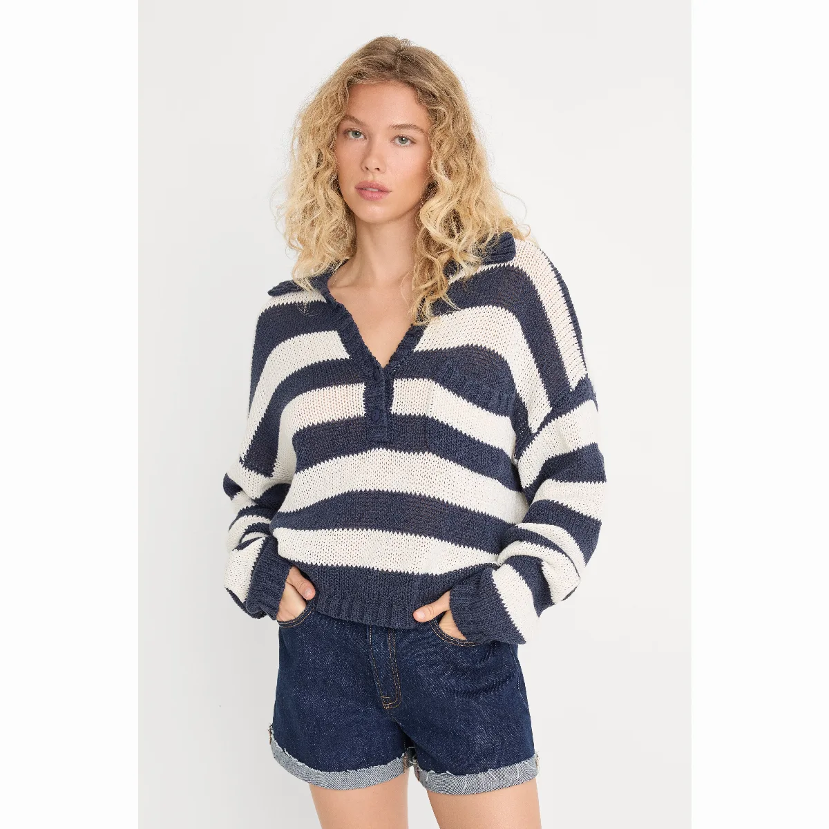 The Harbor Sweater by Khloé Kardashian by GOOD AMERICAN