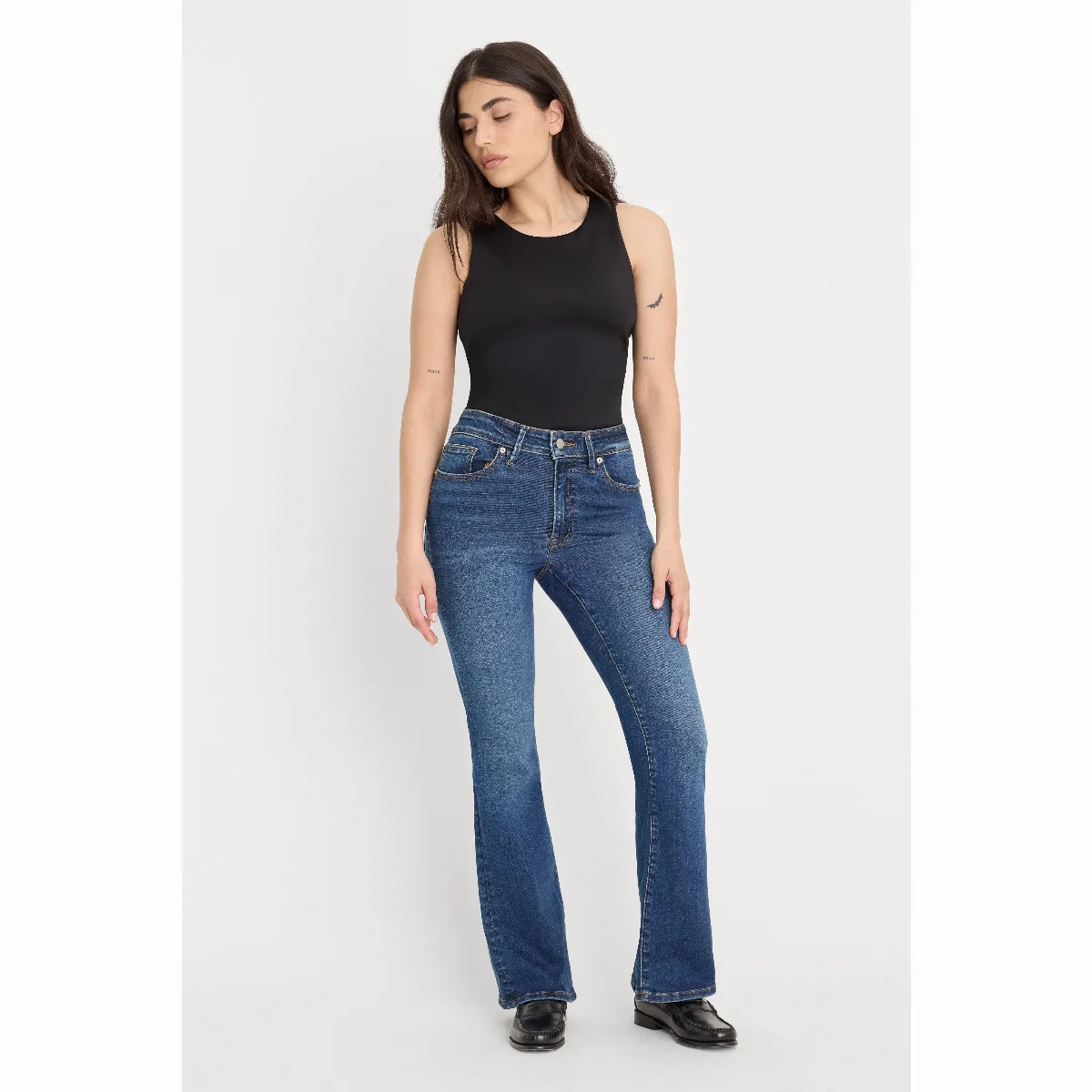 Always Fits Good Bootcut Jeans by Khloé Kardashian by GOOD AMERICAN