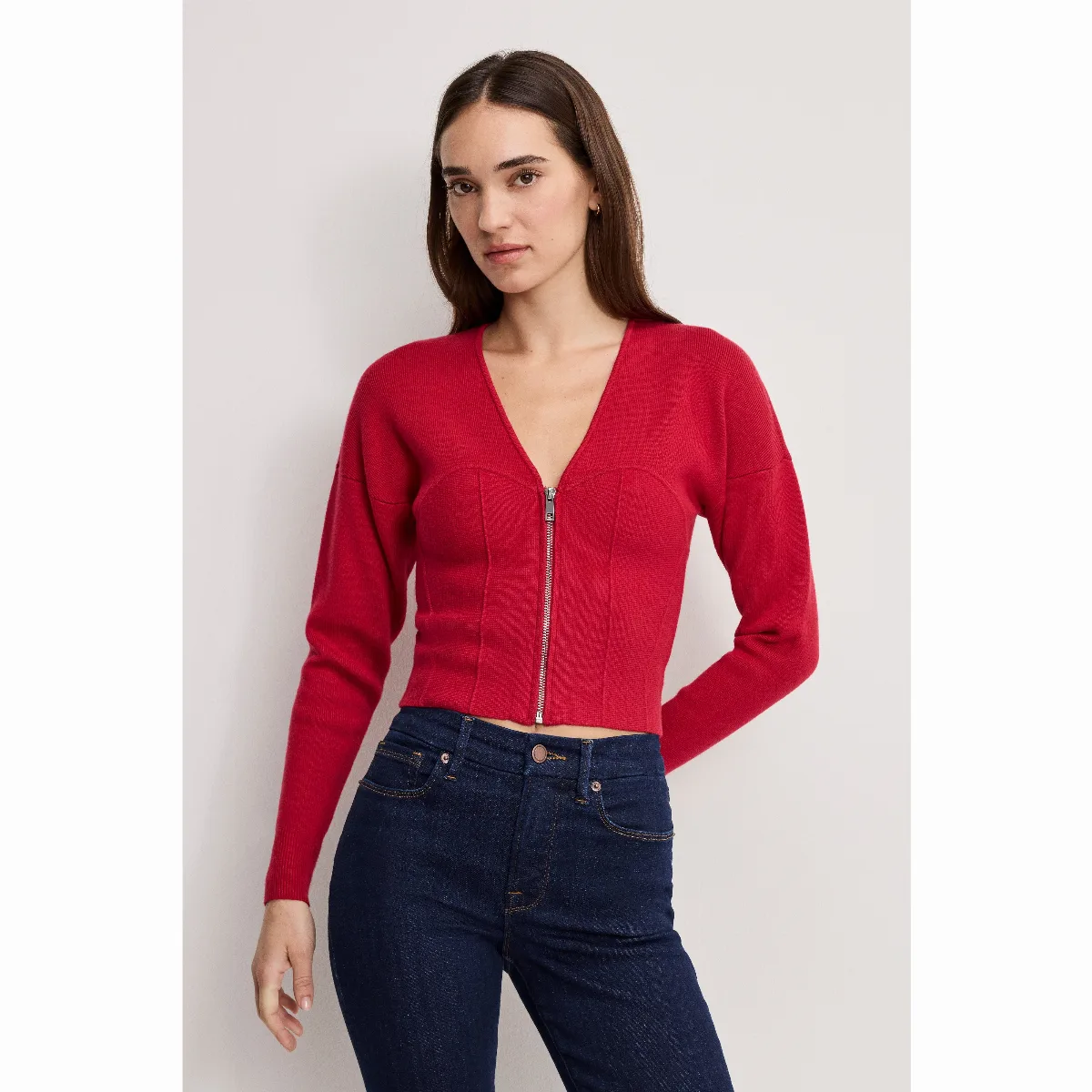 Bustier Sweater by Khloé Kardashian by GOOD AMERICAN