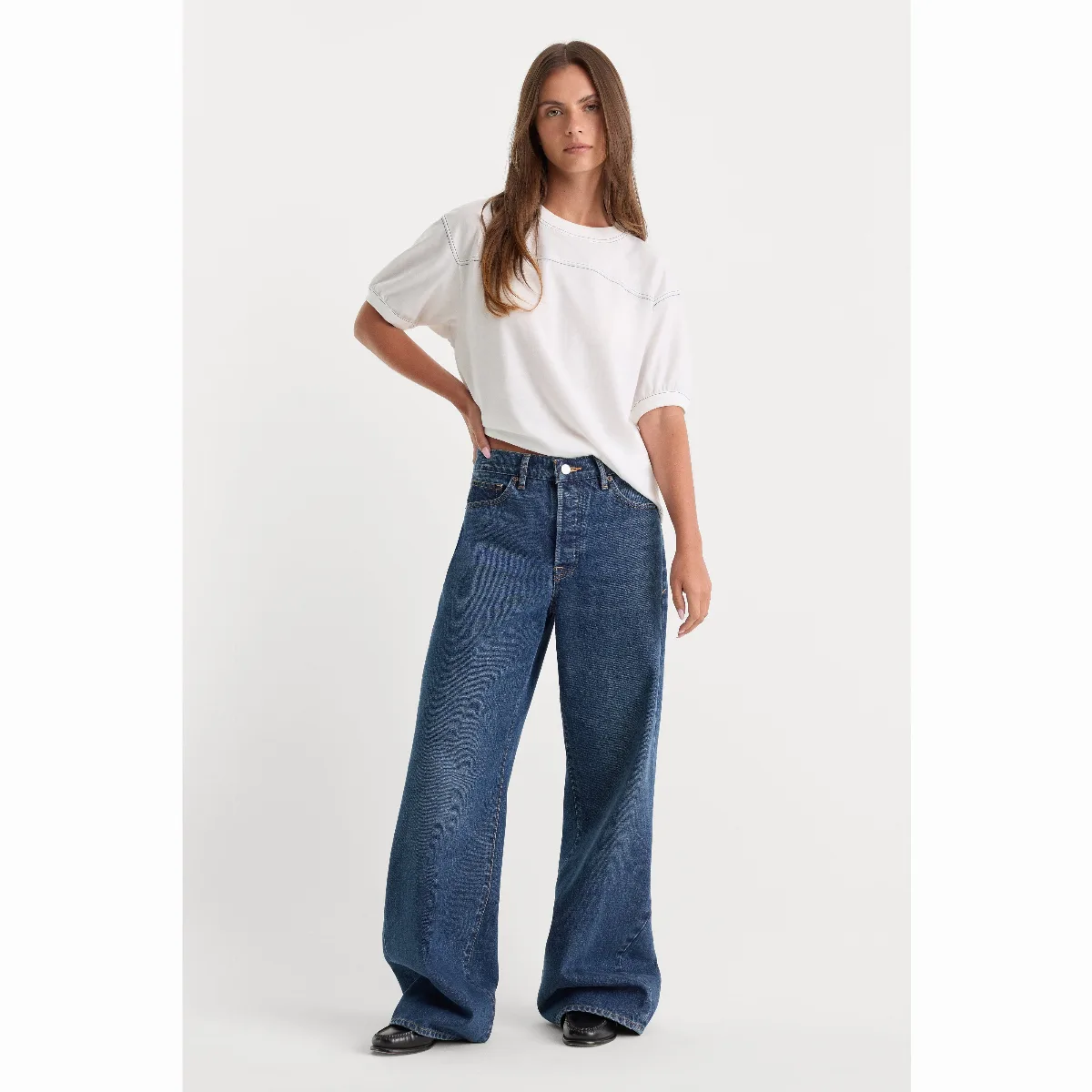 Vintage Low Slung Baggy Jeans by Khloé Kardashian