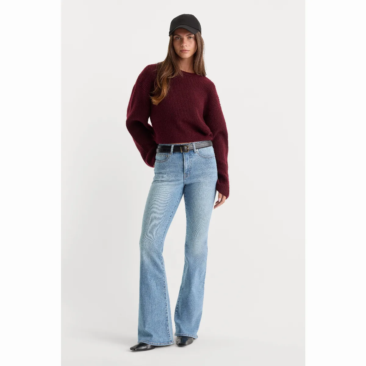 Good Legs Flare Jeans by Khloé K by GOOD AMERICAN