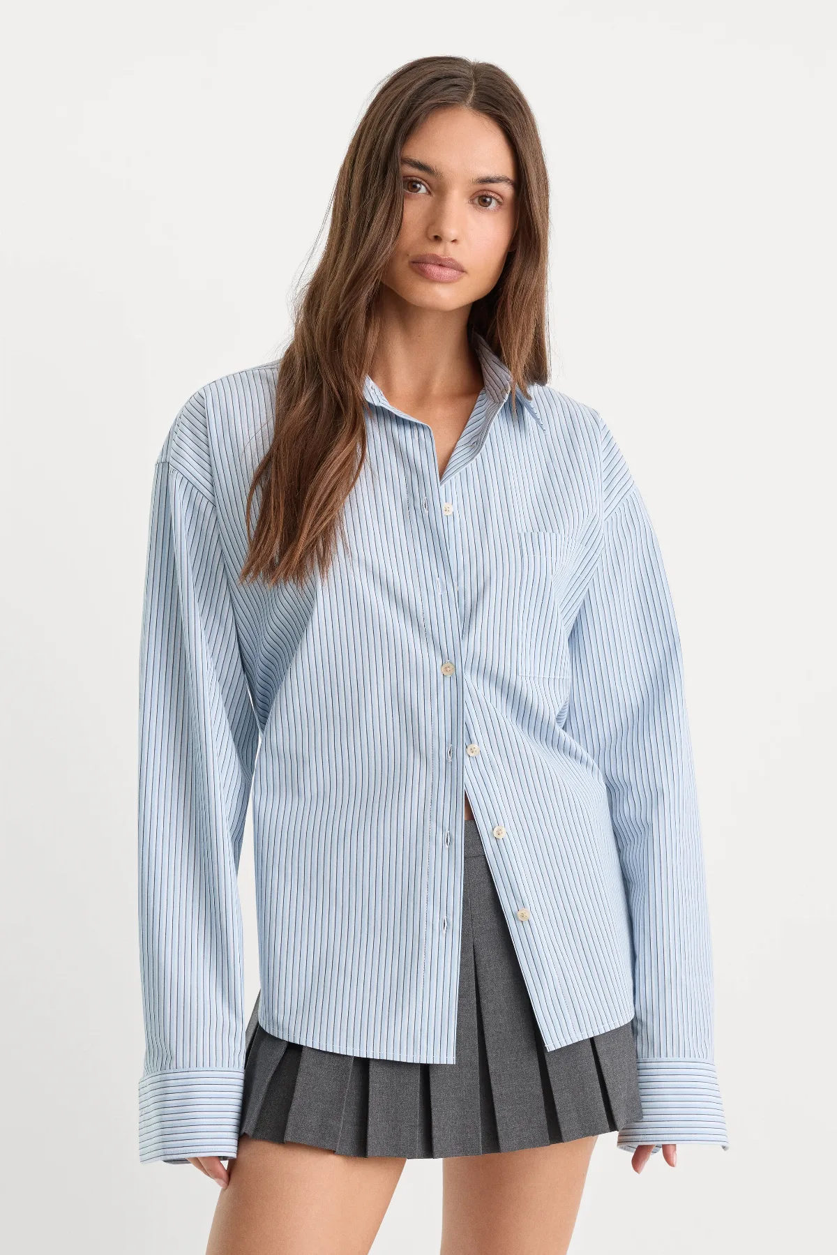 The Poplin Easy Shirt by Khlo Kardashian by GOOD AMERICAN
