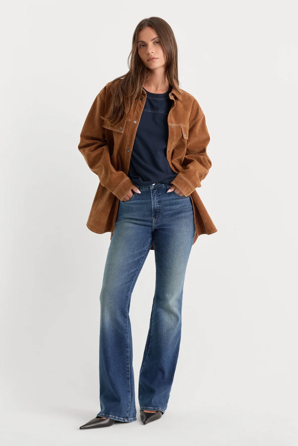 Good Classic Bootcut Jeans by Khlo Kardashian