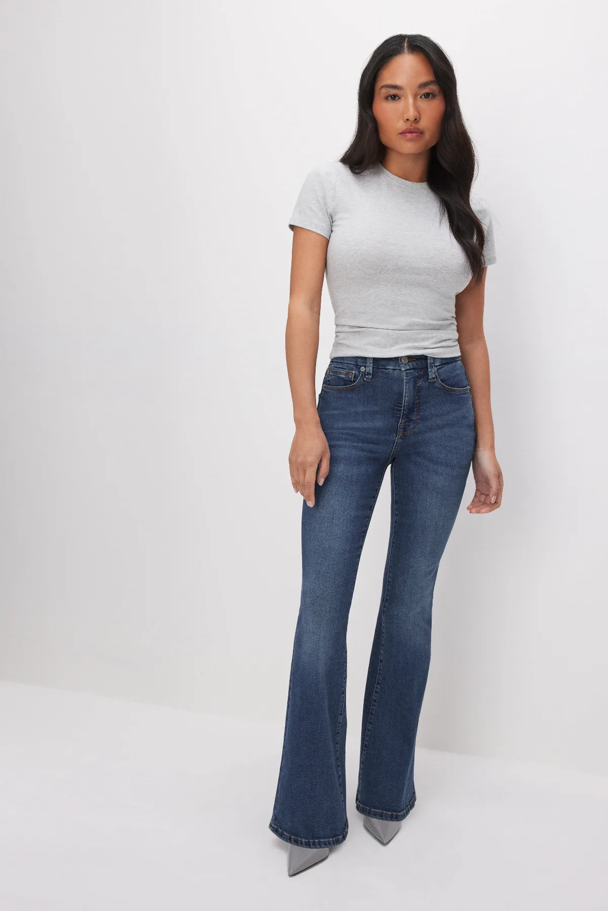 Good Flare Jeans by Khloé Kardashian by GOOD AMERICAN