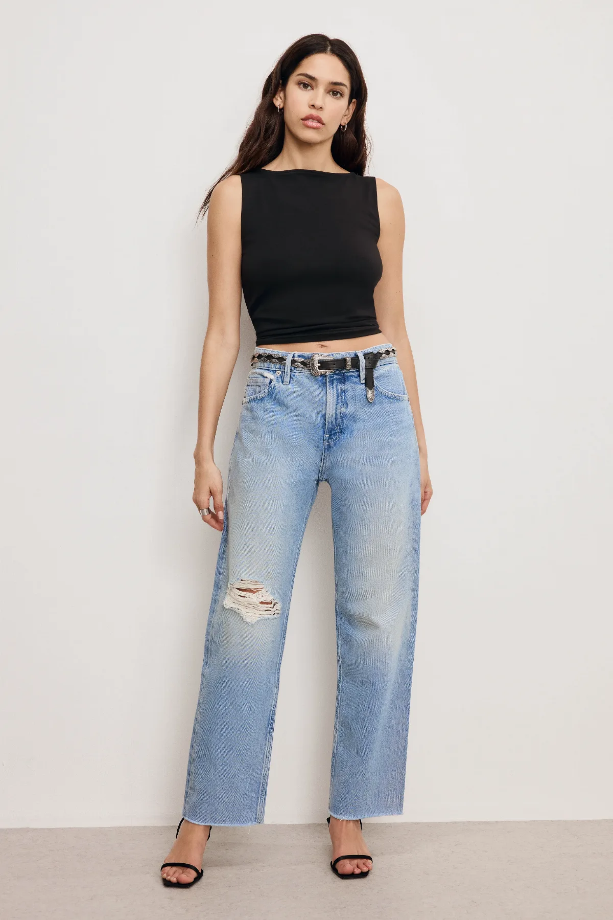 Good Relaxed Straight Jeans by Khloé Kardashian by GOOD AMERICAN