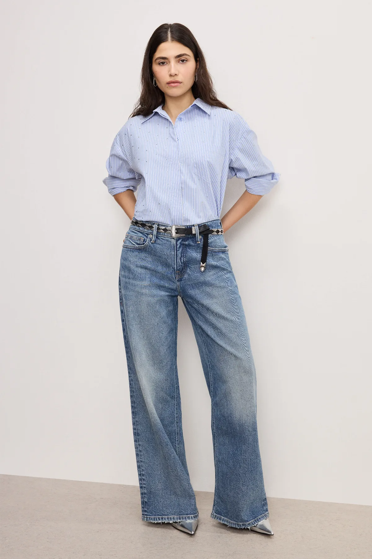 Good Ease Relaxed Jeans by Khloé Kardashian by GOOD AMERICAN