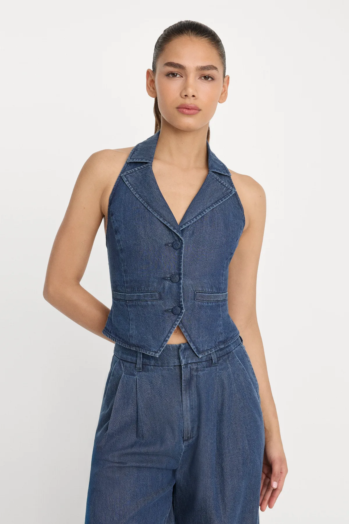 Halter Vest by Khloé Kardashian by GOOD AMERICAN
