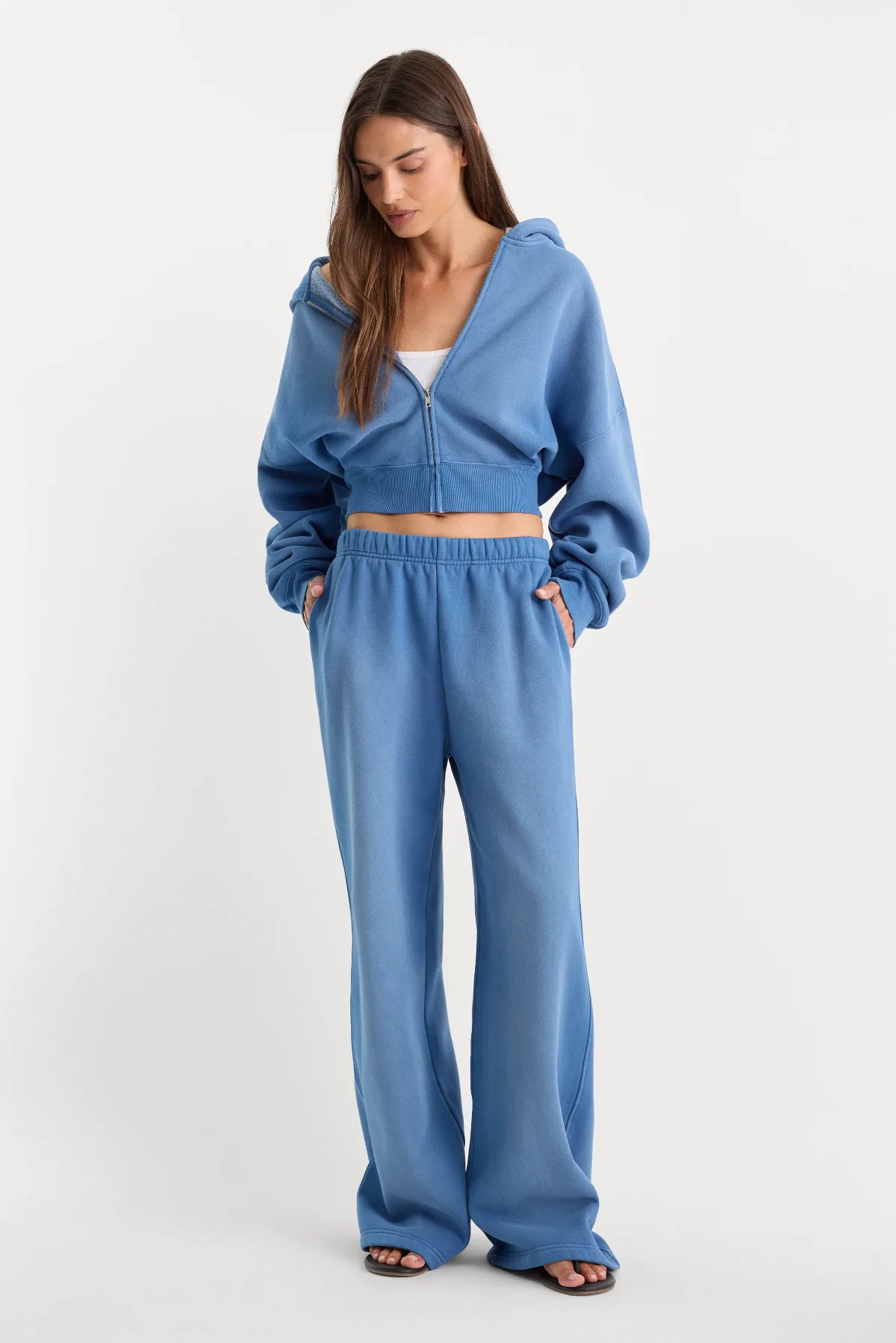 The Fleece Sweatpant by Khloé Kardashian by GOOD AMERICAN