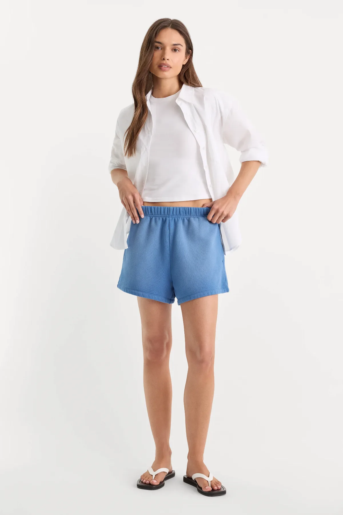 The Fleece Short by Khloé Kardashian by GOOD AMERICAN