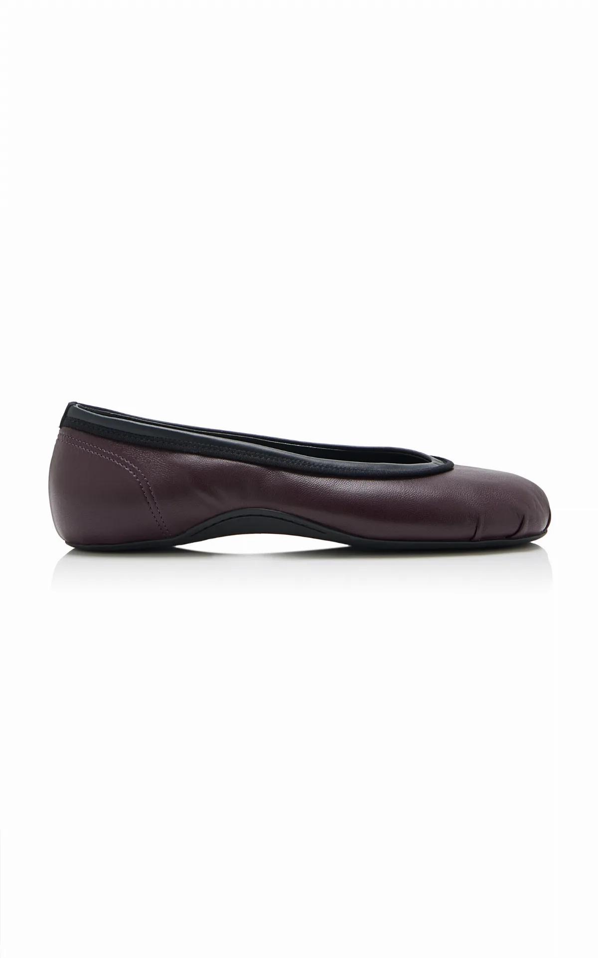 Ballerina Leather Flats by Dries Van Noten