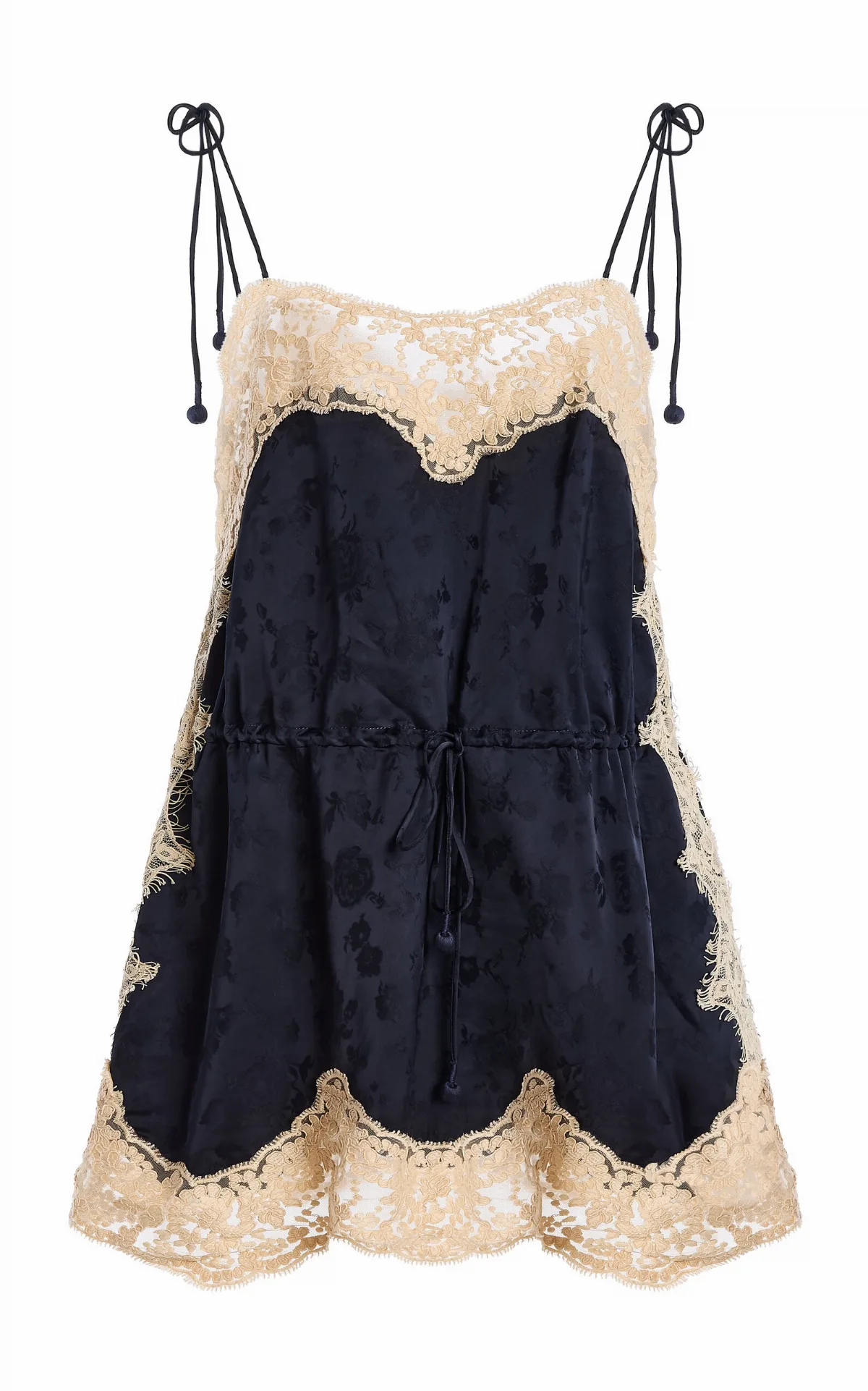 Shay Lace-Trimmed Jacquard Camisole Top by Sea