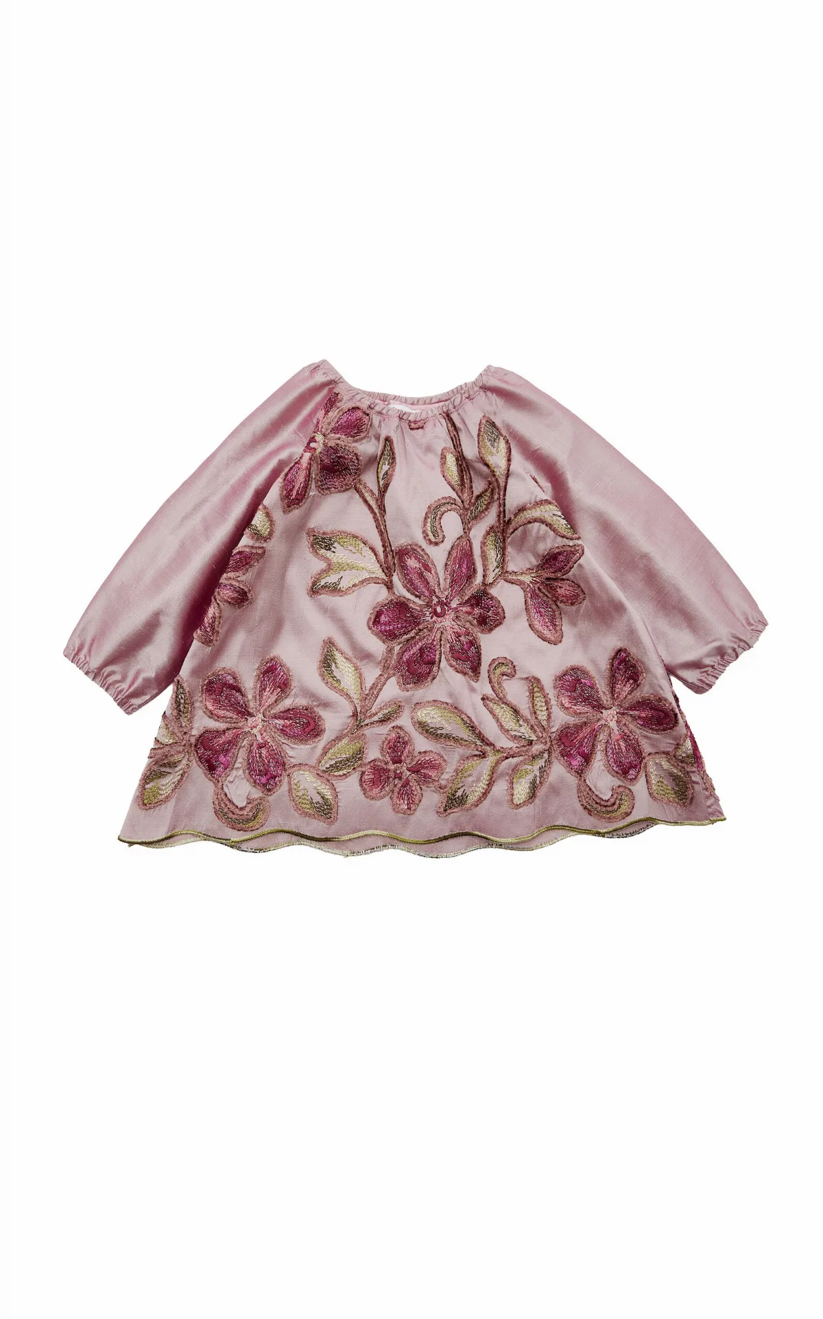 Embroidered Silk Dress by Jesurum