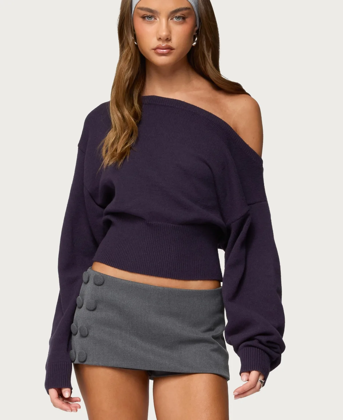 Ravenna Off Shoulder Sweater by Edikted