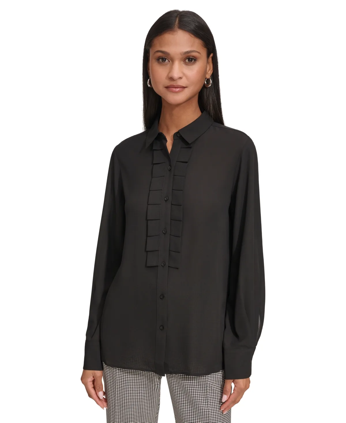Ruffled Blouse by Karl Lagerfeld Paris