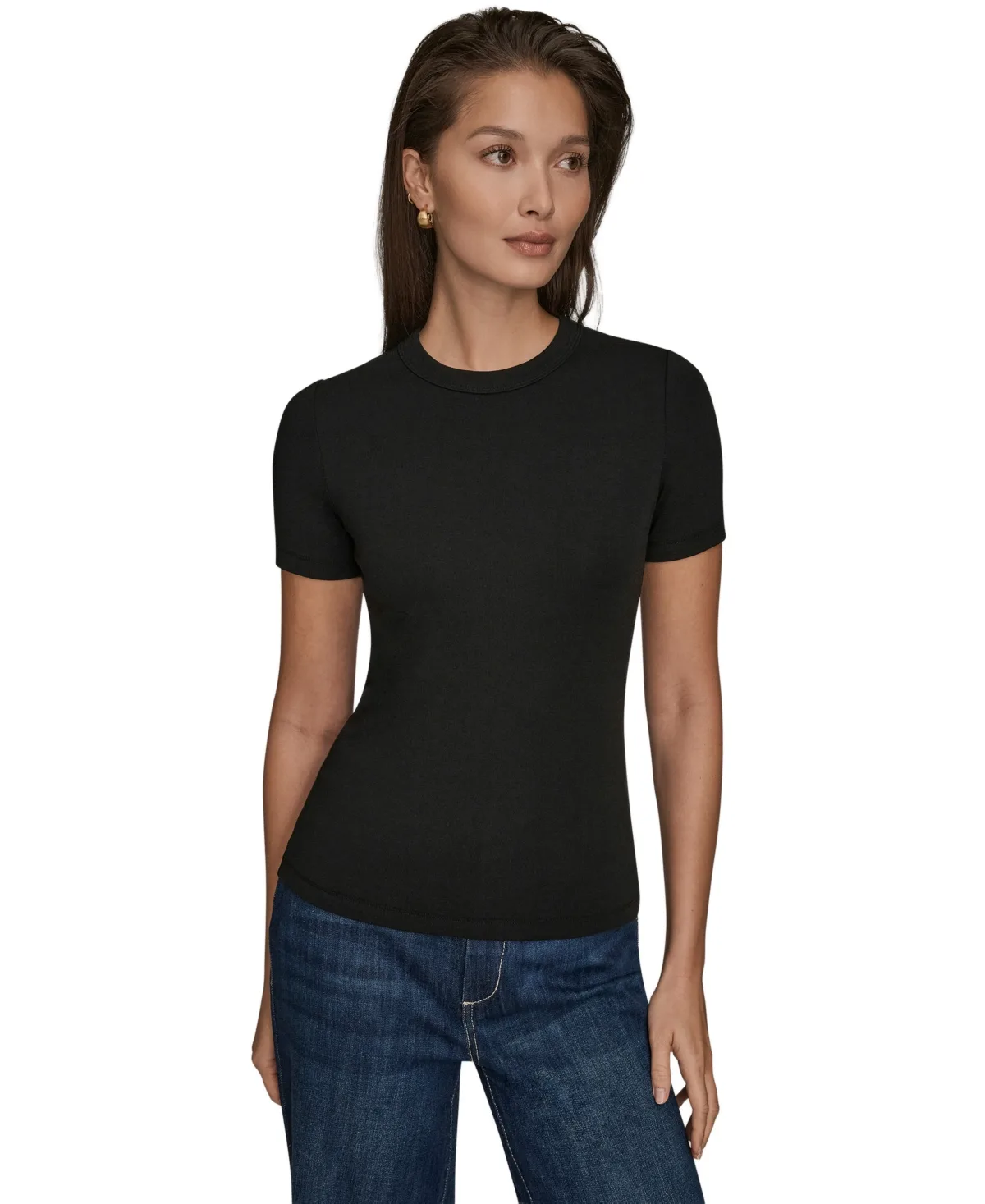 Short-Sleeve Crewneck T-Shirt by Donna Karan Weekend