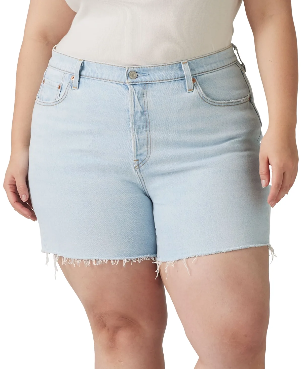 501 Original High-Rise Shorts by Levi's