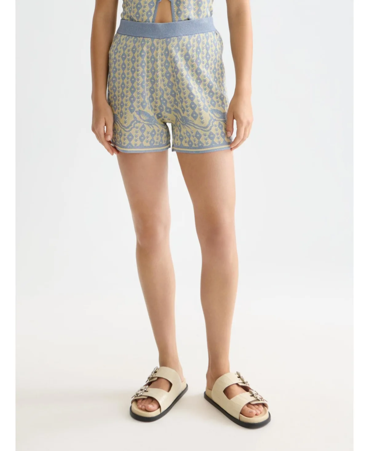 Jacquard Knitted Shorts by Scotch & Soda