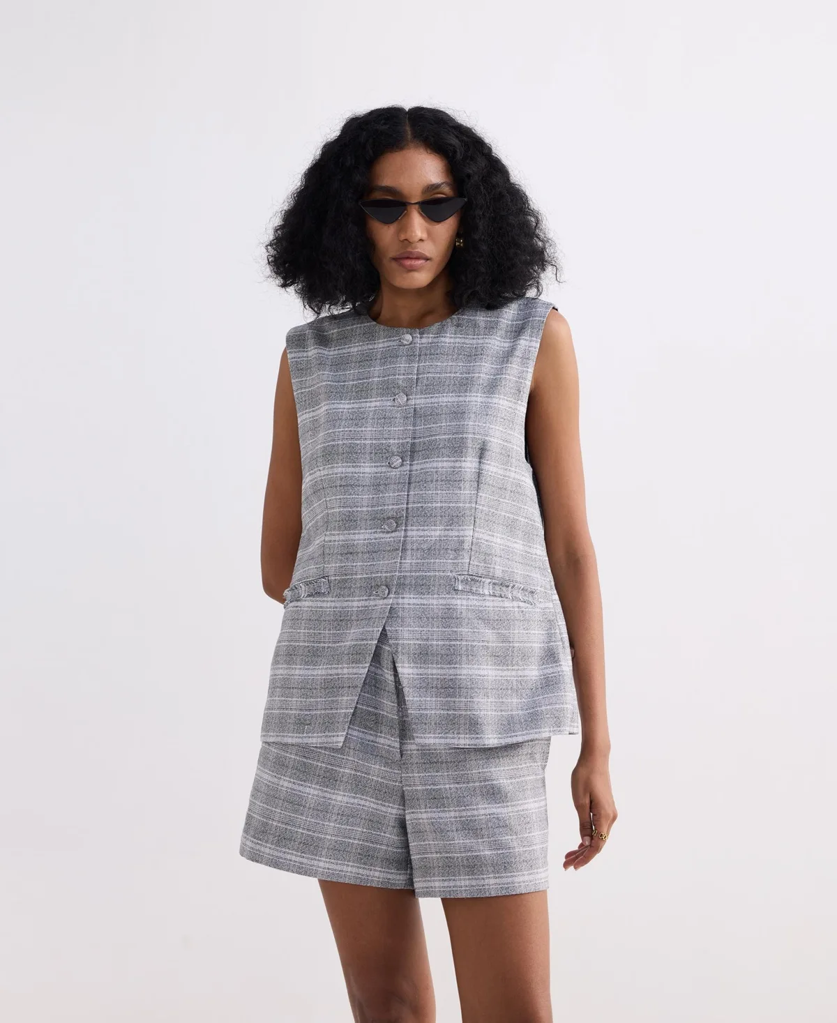 Cotton Tweed Shorts by Reistor