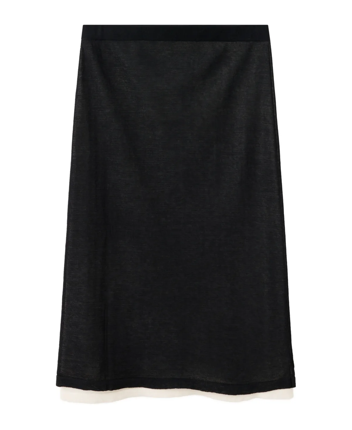 Combined Pencil Midi Skirt by Mango