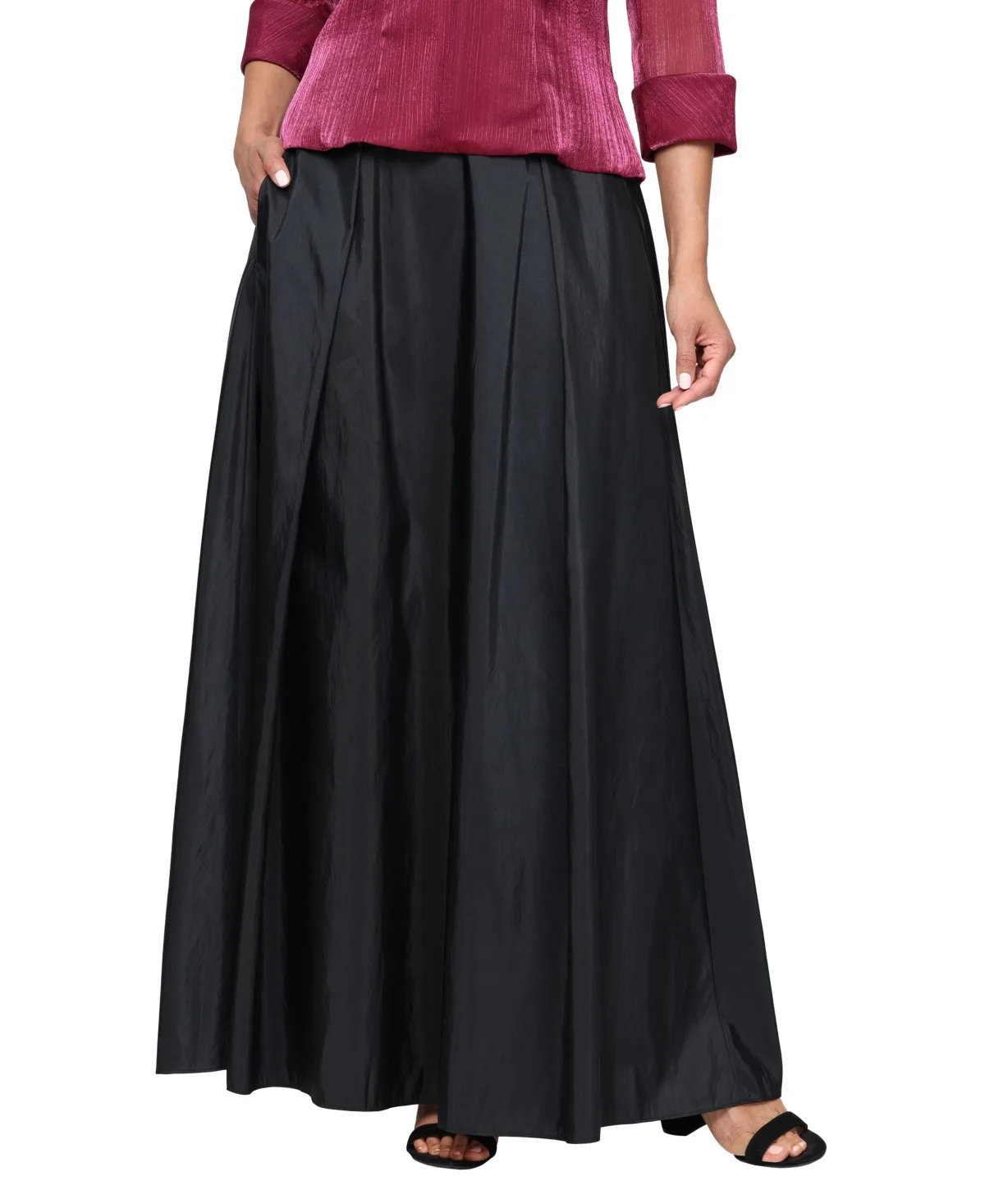 Taffeta Ballgown Skirt by Alex Evenings