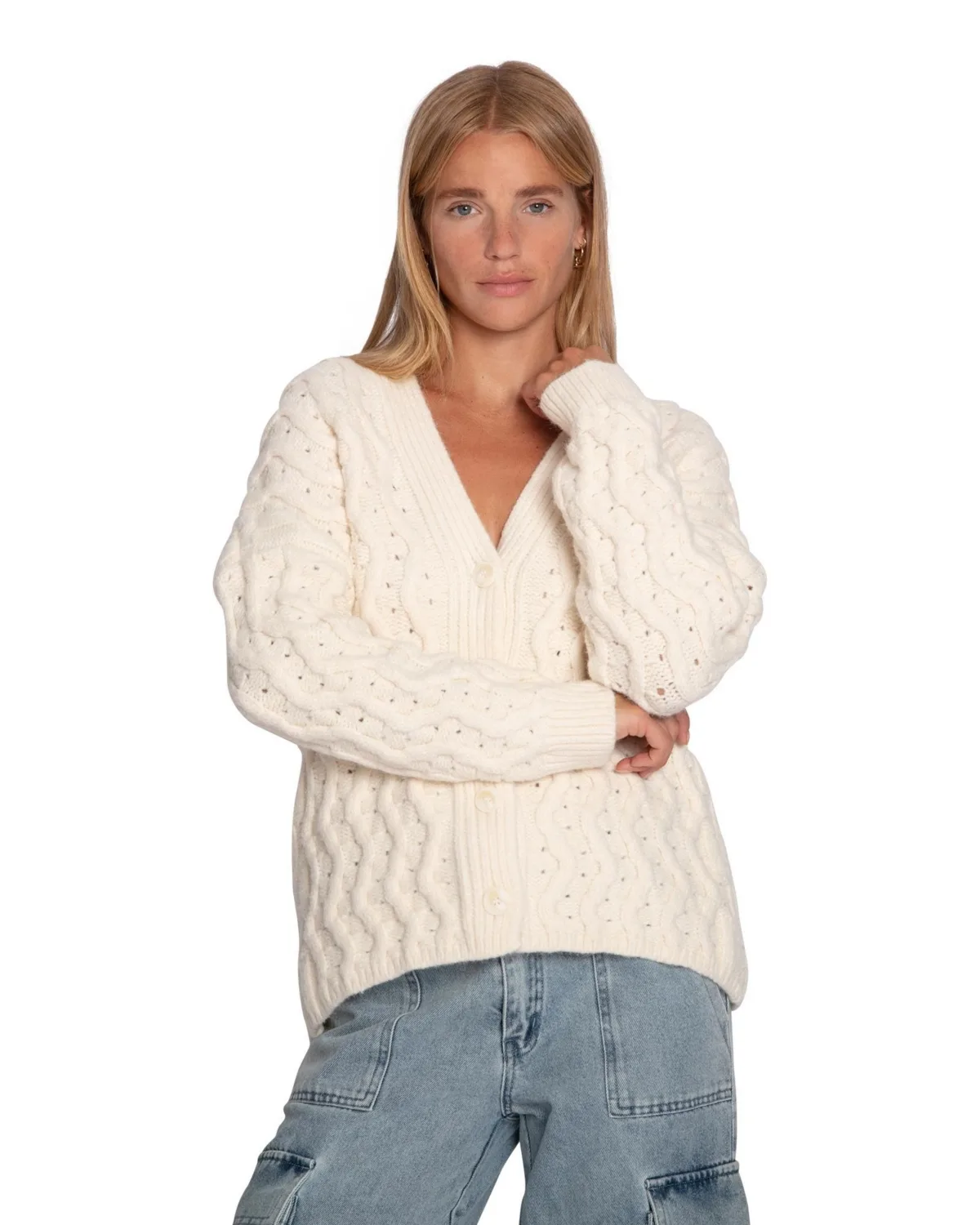 Sugar Plum Chunky Cardigan by Belle & Bloom