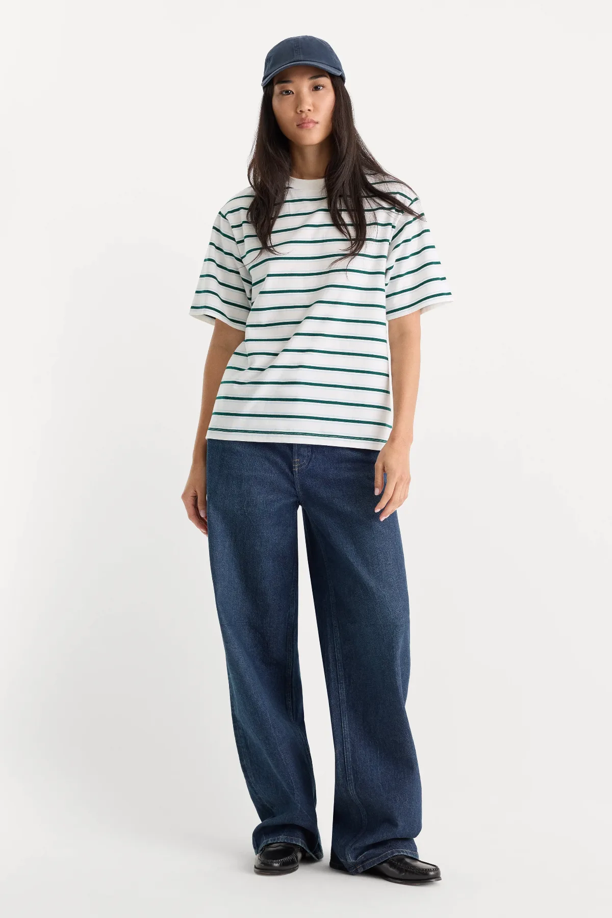 Good American by Khlo Kardashian Vintage Wide Jeans by GOOD AMERICAN