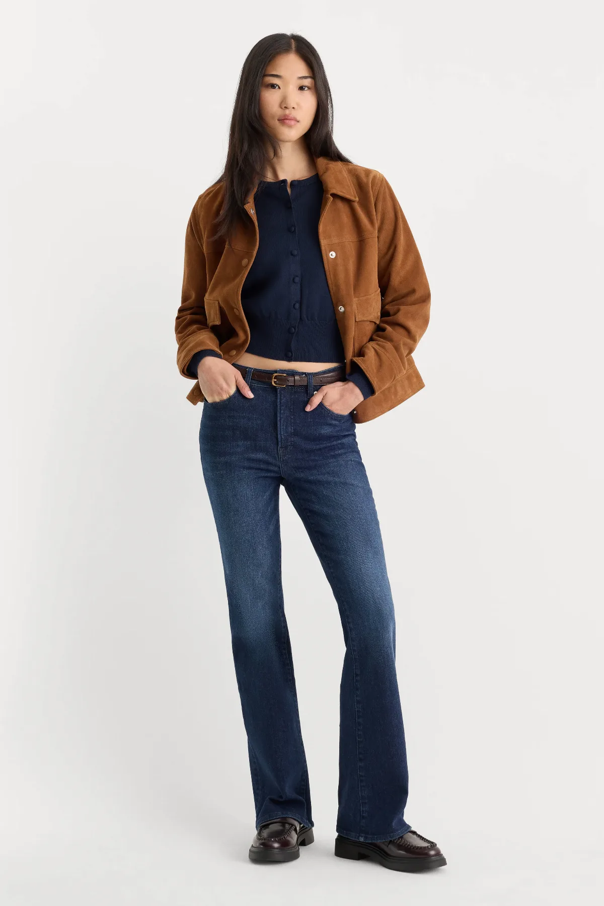 Good American by Khlo Kardashian Good Classic Bootcut Jeans by GOOD AMERICAN