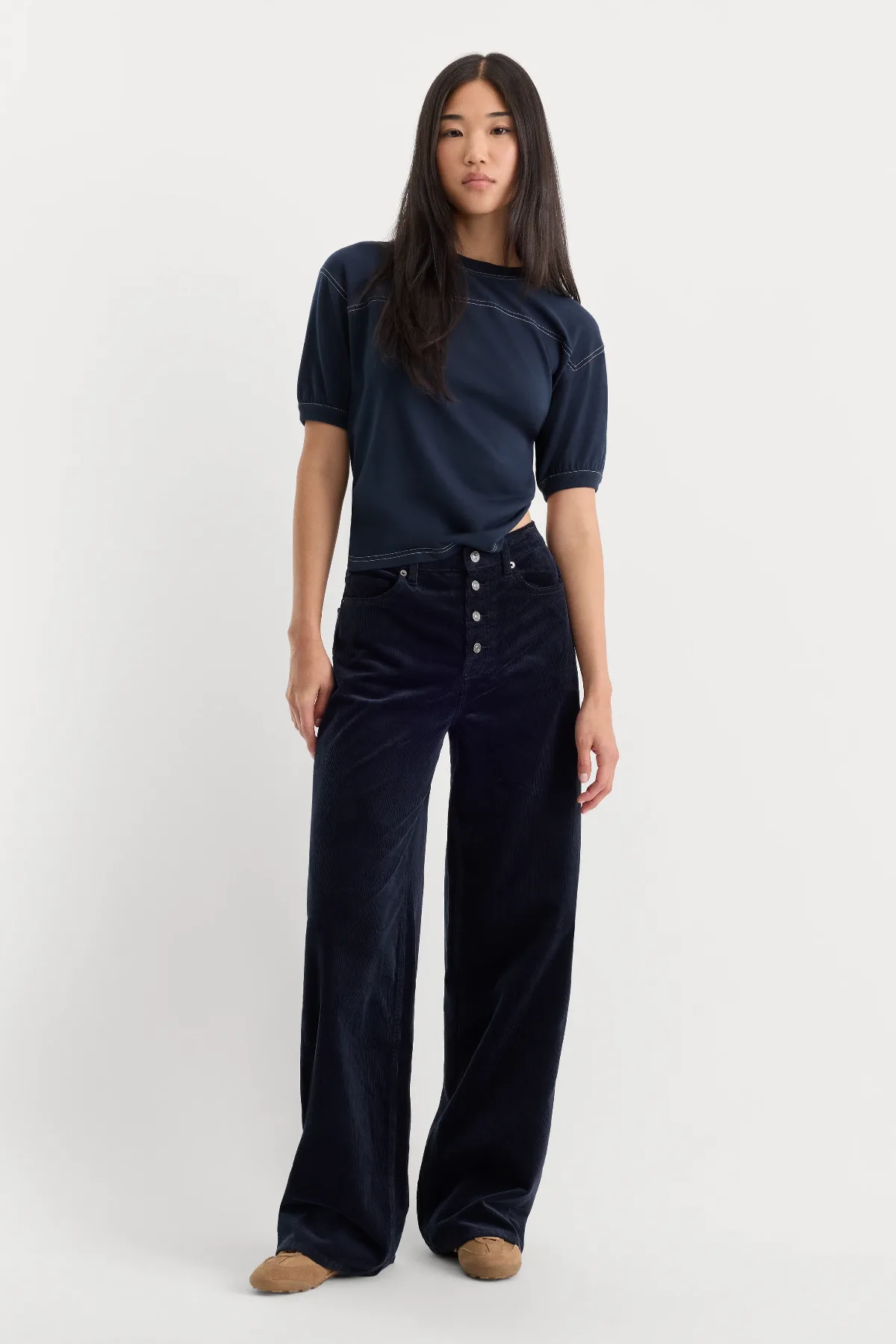 Vintage Wide Corduroy Pant by Khloé Kardashian by GOOD AMERICAN