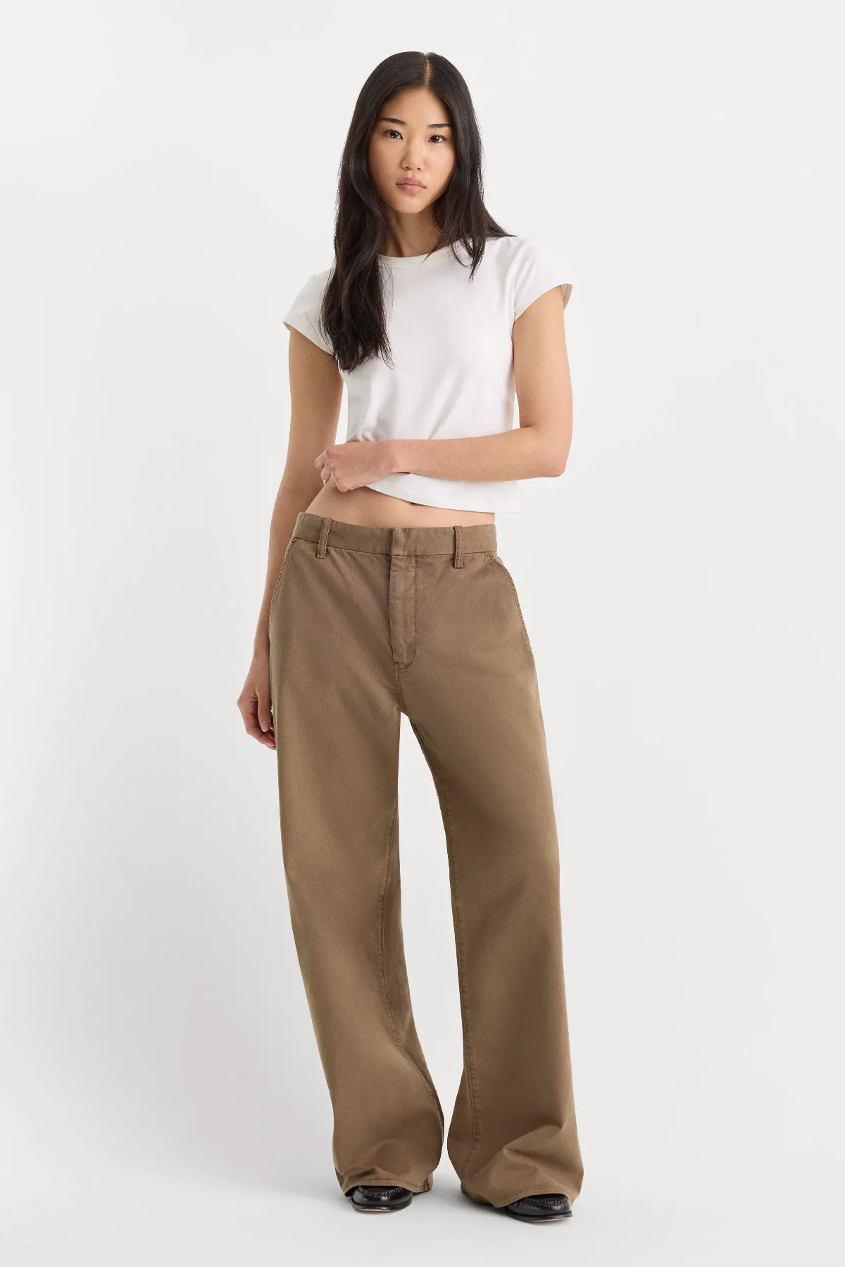 The Low Slung Baggy Trouser by Khloé Kardashian