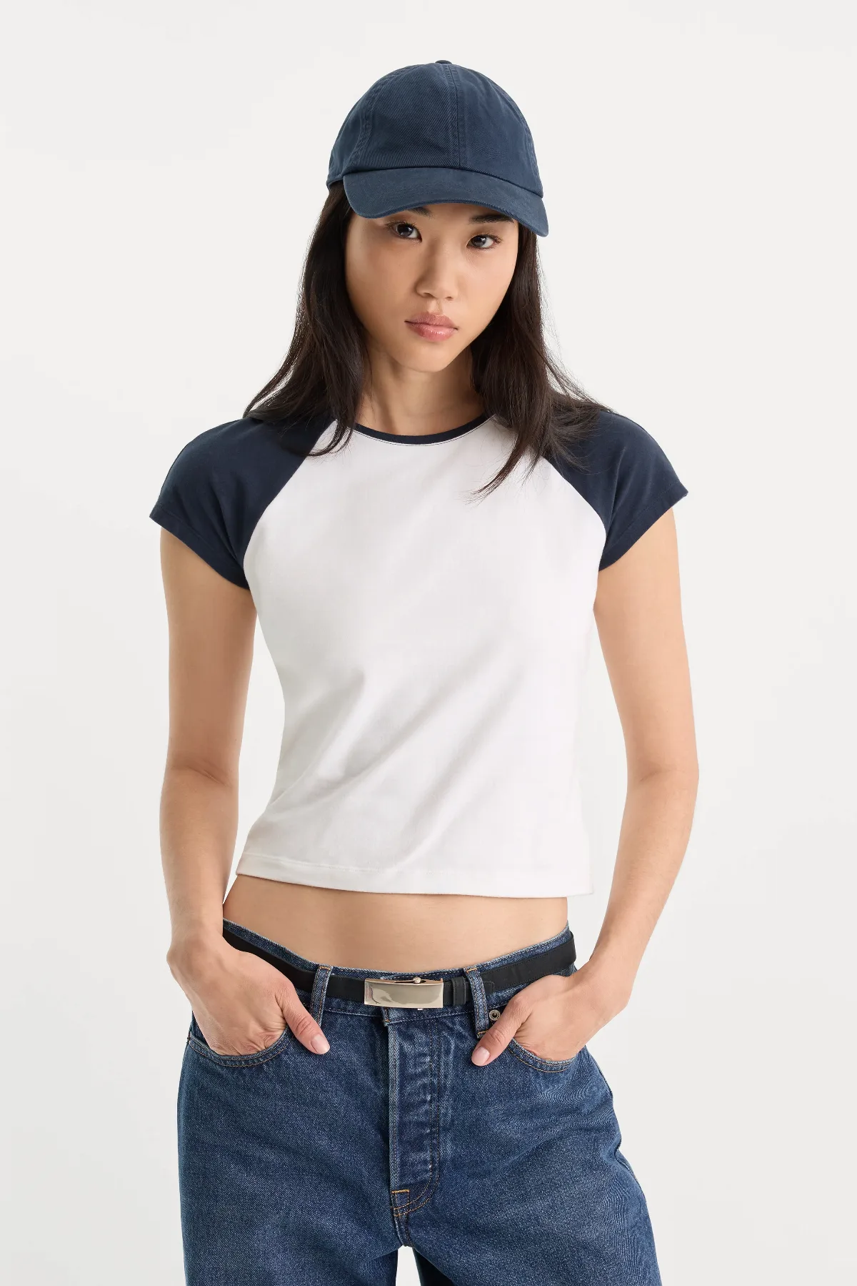The Raglan Tee by Khloé Kardashian by GOOD AMERICAN