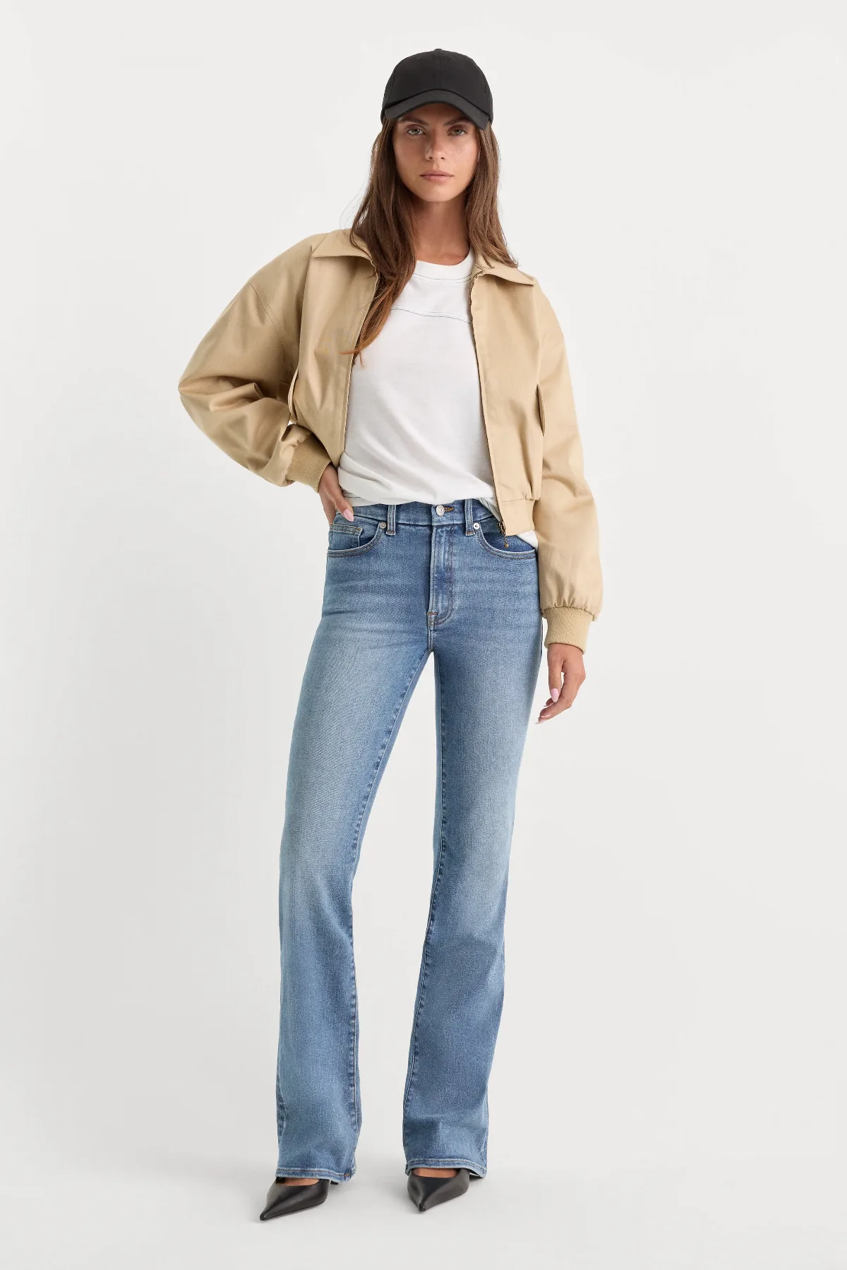 Always Fits Good Classic Bootcut Jeans by Khloé Kardashian