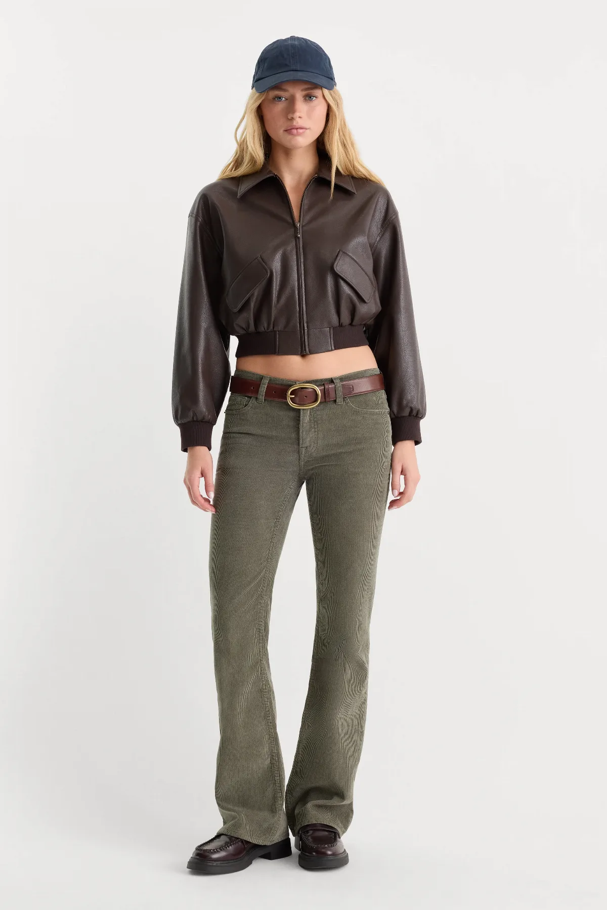 Vintage Low Rise Bootcut Corduroy Pant by Khloé Kardashian by GOOD AMERICAN