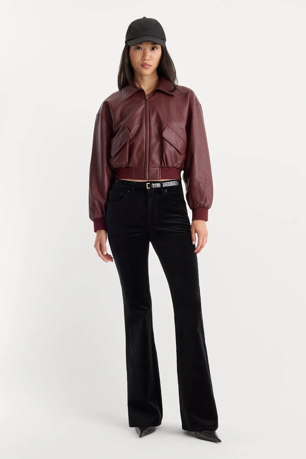 Velvet Good Legs Flare Pant by Khloé Kardashian by GOOD AMERICAN