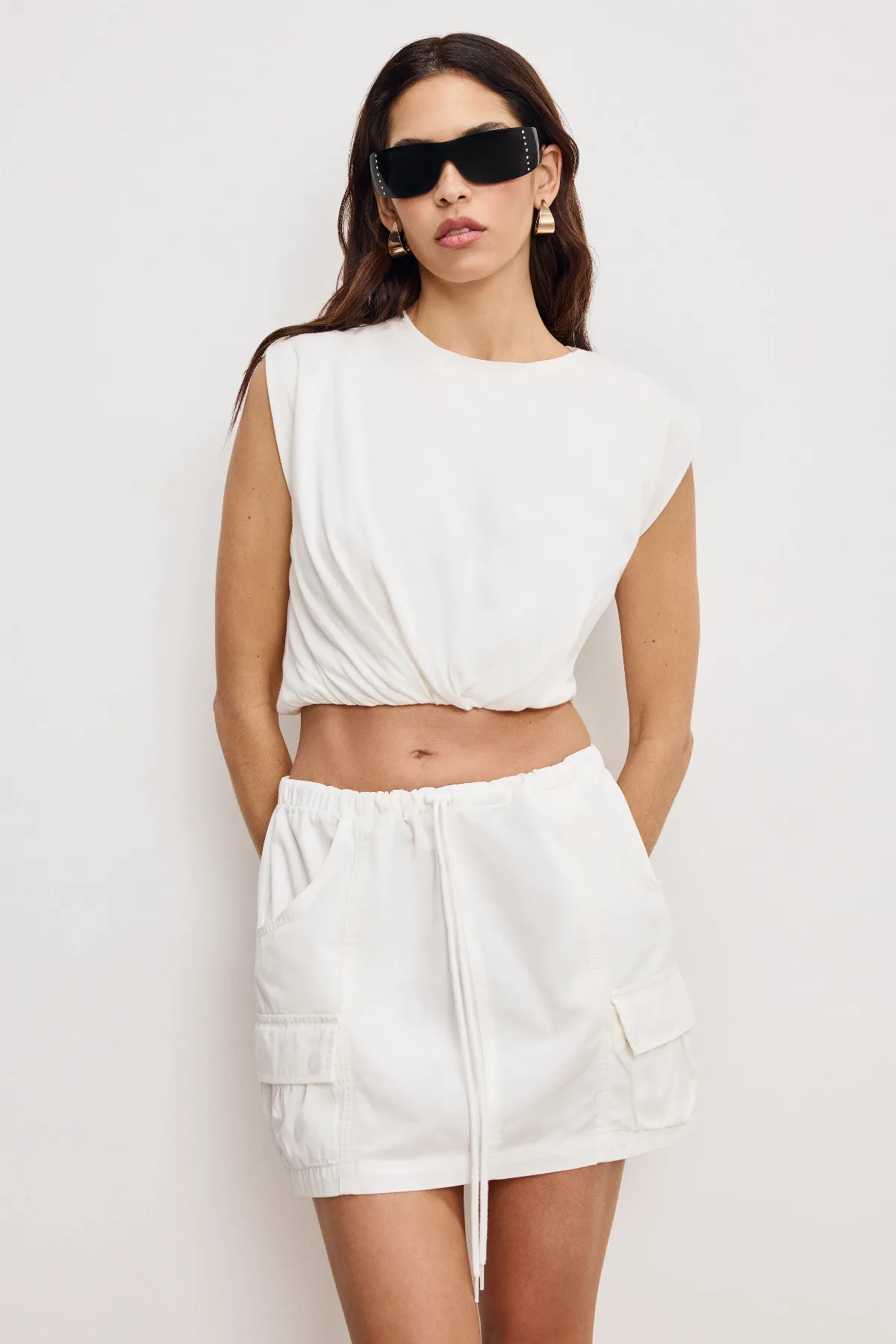 Cotton Muscle Tee by Khlo Kardashian by GOOD AMERICAN