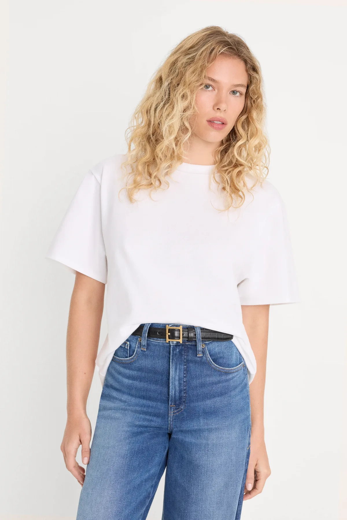 The Oversized Tee by Khloé Kardashian by GOOD AMERICAN